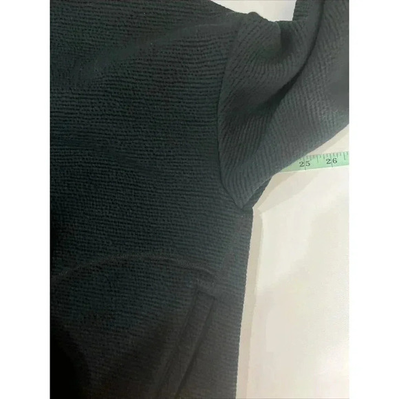 Banana Republic Womens Large Textured Fleece Workout Jacket Lounge Performance - Picture 4 of 7